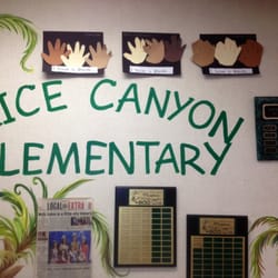 Rice Canyon Elementary School - Office wall