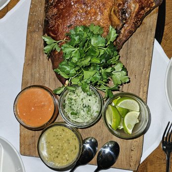 CBD Provisions - Roast pig head - Brasseries Near Me - Dallas, Texas