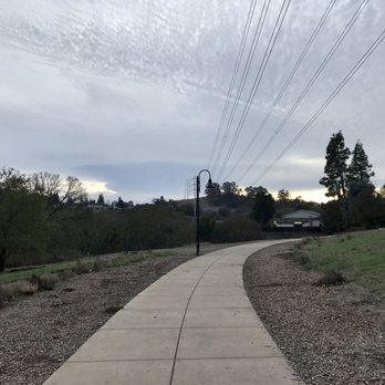 Hidden Lakes Park - One of the walking paths - a paved section - Parks Near Me - Martinez, California