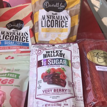 Licorice International - Some Sugar free treats except for the twist! - Candy Stores Near Me - Lincoln, Nebraska Licorice International - Some Sugar free treats except for the twist! - Candy Stores Near Me - Lincoln, Nebraska