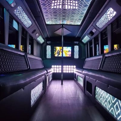 Corporate Events - Take your party on the go with a party bus serving Washington DC, Maryland, and Virginia metropolitan area.
Are you tired of having to walk or rideshare on a night out? Tru Vybez Charter Lounge can get you wherever you want to go in style. With a party bus rental, you don't have to stress about driving, parking, or public transportation. The party never stops onboard our buses. You and your friends can kick back with some champagne and let us take you wherever you want to go.
We provide party buses for:
Corporate events, wedding parties, reunions, promotional events , Bachelorette parties, birthday parties Corporate Events - Take your party on the go with a party bus serving Washington DC, Maryland, and Virginia metropolitan area.
Are you tired of having to walk or rideshare on a night out? Tru Vybez Charter Lounge can get you wherever you want to go in style. With a party bus rental, you don't have to stress about driving, parking, or public transportation. The party never stops onboard our buses. You and your friends can kick back with some champagne and let us take you wherever you want to go.
We provide party buses for:
Corporate events, wedding parties, reunions, promotional events , Bachelorette parties, birthday parties