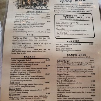Cold Spring Tavern - Menu - American Near Me - Santa Barbara, California