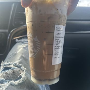 Starbucks - What the F*** is this ... like it's not even mixed wth why be fast if the quality is terrible - Coffee & Tea Near Me - Denver, Colorado Starbucks - What the F*** is this ... like it's not even mixed wth why be fast if the quality is terrible - Coffee & Tea Near Me - Denver, Colorado