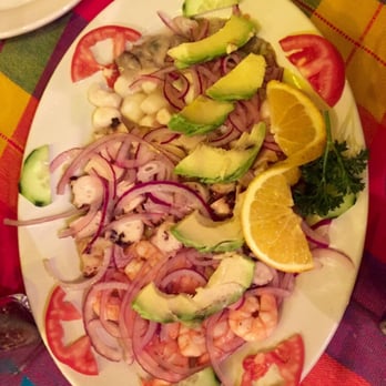 Mariscos Tino's - Seafood plate. You can also choose only ones you like. - Seafood Near Me - Puerto Vallarta, JAL