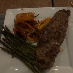 My NY steak mmmmmm My NY steak mmmmmm