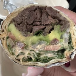 Steak Avocado Chipotle Wrap Steak Avocado Chipotle Wrap