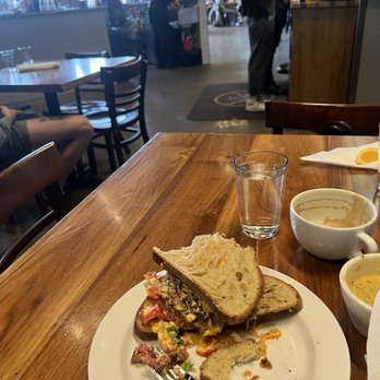 Frothy Monkey - The raw burger. - Coffee & Tea Near Me - Chattanooga, Tennessee
