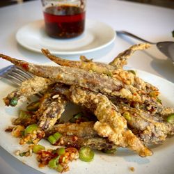 Han Lin Noodle House - Deep fried Shishamo .. very yummy!!