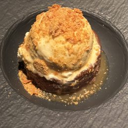 Sticky Miso Caramel Cake
