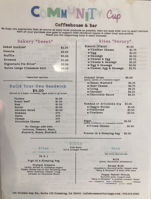 Menu photo 5 Community Cup Cumming, GA Menu photo 5 Community Cup Cumming, GA