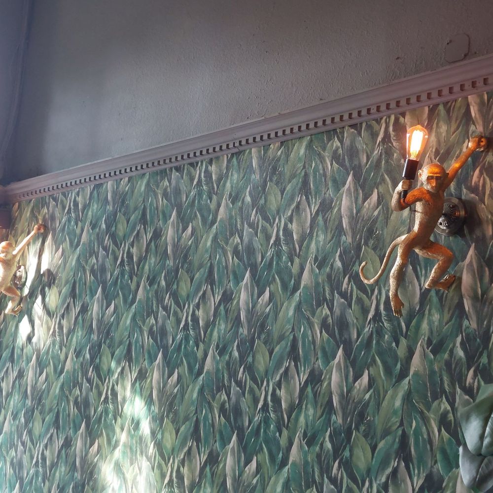 The Barbary - Cool   a** monkey sconces - Bars Near Me - Oakland, California