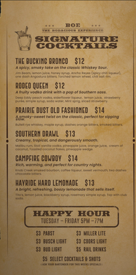 Menu photo 1 BOE Arlington, VA