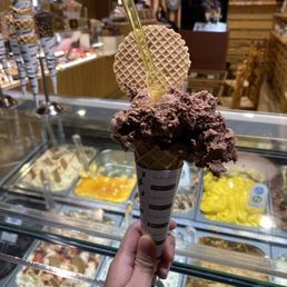 Ferrero rocher gelato