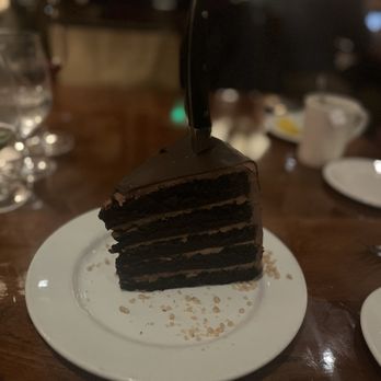 Randy's Prime Seafood and Steaks - The Chocolate Cake (Five layers) - New American Near Me - Vienna, Virginia Randy's Prime Seafood and Steaks - The Chocolate Cake (Five layers) - New American Near Me - Vienna, Virginia