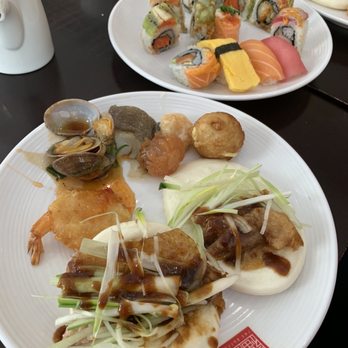 The Buffet - Peking Duck Baos and sushi. See more on Instagram at @NY.Foodie - Buffets Near Me - College Point, New York The Buffet - Peking Duck Baos and sushi. See more on Instagram at @NY.Foodie - Buffets Near Me - College Point, New York