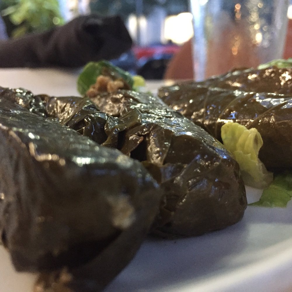 Mejana - Grape leaves (rice, tomato, onion, parsley, mint,olive oil, lemon) - Mediterranean Near Me - Arlington, Virginia