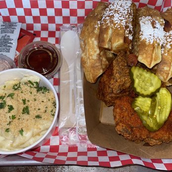 Sweet Chick - Nashville Chicken & Waffles, Mac & Cheese IG: asjbernardino - Southern Near Me - Brooklyn, New York Sweet Chick - Nashville Chicken & Waffles, Mac & Cheese IG: asjbernardino - Southern Near Me - Brooklyn, New York