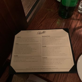 Glorietta Trattoria - Menu (December 2019) - Italian Near Me - Jackson, Wyoming