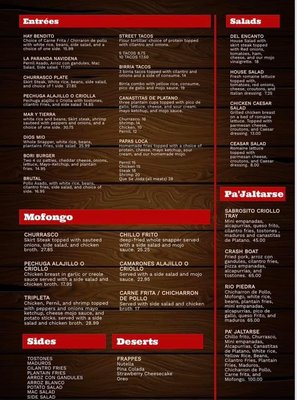 Menu photo 1 Sabrosito Criollo Sanford, FL Menu photo 1 Sabrosito Criollo Sanford, FL