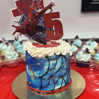 Pattycakes By The Pound - Child's Spider-Man Cake - Custom Cakes Near Me Pattycakes By The Pound - Child's Spider-Man Cake - Custom Cakes Near Me