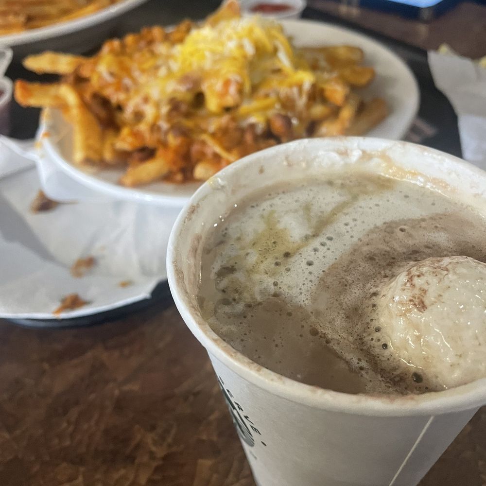 Marshmallow spike hot chocolate
