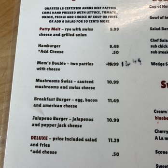Mom's Cafe - Current menu as of June 2021 - Salad Near Me - Salina, Utah Mom's Cafe - Current menu as of June 2021 - Salad Near Me - Salina, Utah