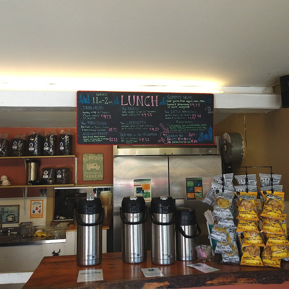 Franconia Coffee House - Summer 2020 (subject to change) - Coffee & Tea Near Me - Franconia, New Hampshire Franconia Coffee House - Summer 2020 (subject to change) - Coffee & Tea Near Me - Franconia, New Hampshire
