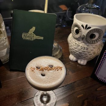 Night Owl Leander - Banana Bread Martini - Bars Near Me - Leander, Texas