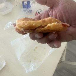 My pathetic ham biscuit,