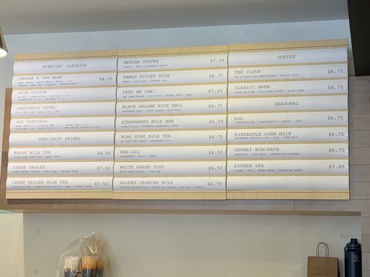 Menu photo 1 Urban Ritual San Francisco, CA Menu photo 1 Urban Ritual San Francisco, CA