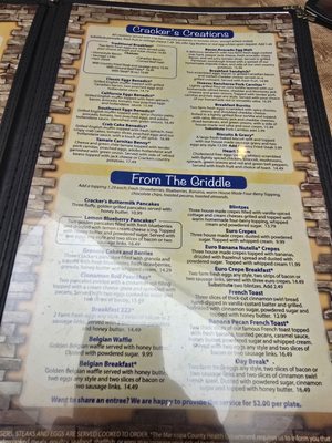 Menu photo 3 Crackers & Co. Cafe Mesa, AZ