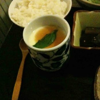 Enishi - Le délicieux flan compris dans le menu - Japanese Near Me - Paris, 75