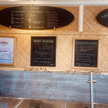 Artisan Ice Cream - Menu + vegan flavors - Ice Cream & Frozen Yogurt Near Me - Paia, Hawaii