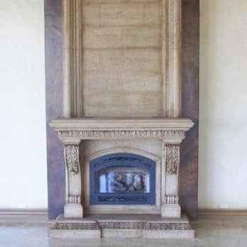 California Cast Stone - a fireplace in the middle of a room - Fireplace Services Near Me - Templeton, California California Cast Stone - a fireplace in the middle of a room - Fireplace Services Near Me - Templeton, California