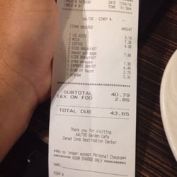 Aaltos - Here is our bill