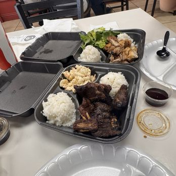 Matiki Island BBQ - Galbi and chicken combo - Barbeque Near Me - Las Vegas, Nevada Matiki Island BBQ - Galbi and chicken combo - Barbeque Near Me - Las Vegas, Nevada