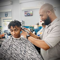 Uncle Chops BarberShop - #twostrandtwist with #undercut #fade