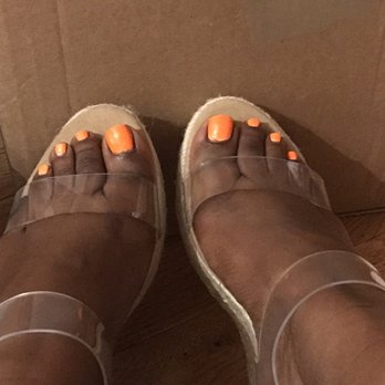 Enchanted Nails & Spa - Pedicure with new shoes just delivered. - Nail Salons Near Me - Washington, DC, District of Columbia Enchanted Nails & Spa - Pedicure with new shoes just delivered. - Nail Salons Near Me - Washington, DC, District of Columbia