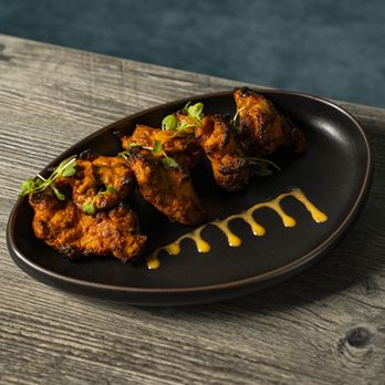 Cali Chilli - Old School Chicken Tikka
- Bedgi chili marinated, clay oven roasted - Indian Near Me - Long Beach, California Cali Chilli - Old School Chicken Tikka
- Bedgi chili marinated, clay oven roasted - Indian Near Me - Long Beach, California