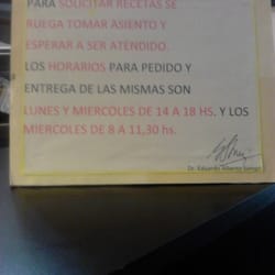 Dr. Eduardo Sampo - Para pedir recetas