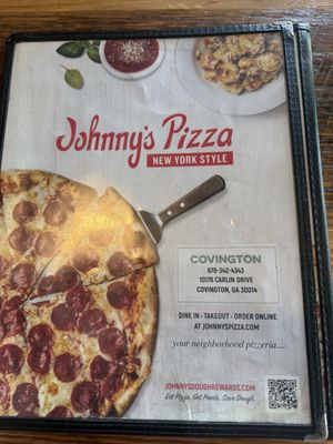 Menu photo 2 Johnny's New York Style Pizza Covington, GA Menu photo 2 Johnny's New York Style Pizza Covington, GA