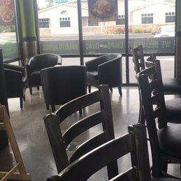 Wasted space for a small restaurant with limited seating