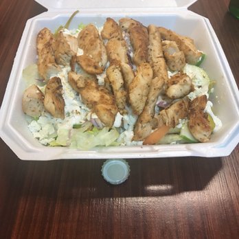 Mr. Gyro - Greek Salad with extra Chicken - Greek Near Me - Snellville, Georgia
