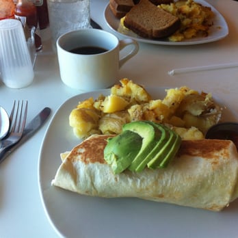 Butter Cafe - Breakfast Burrito w/avocado, smashed/grilled potatoes and Deeper Roots coffee - New American Near Me - Dayton, Ohio Butter Cafe - Breakfast Burrito w/avocado, smashed/grilled potatoes and Deeper Roots coffee - New American Near Me - Dayton, Ohio