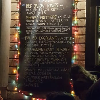 Faust Tavern - Current menu - Dive Bars Near Me - San Antonio, Texas