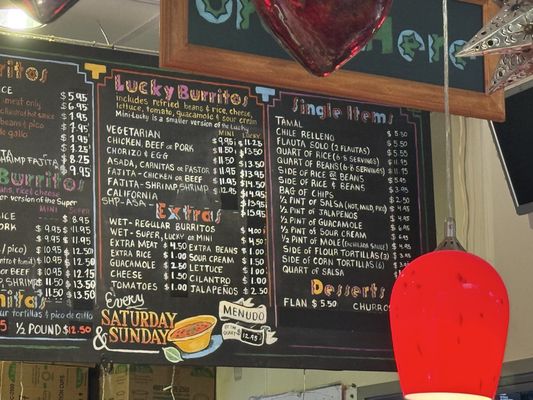 Menu photo 3 Las Panchitas Pittsburg, CA