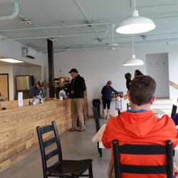 Scout - Great little coffee shop. A totally different look and feel than the usual Burlington haunts. Fantastic coffee, too.