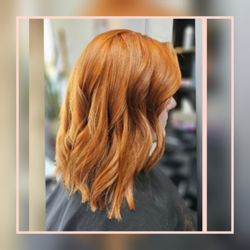 Elegance's Hair Design - Bold copper