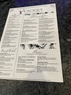 Menu photo 1 Cacique Frederick, MD