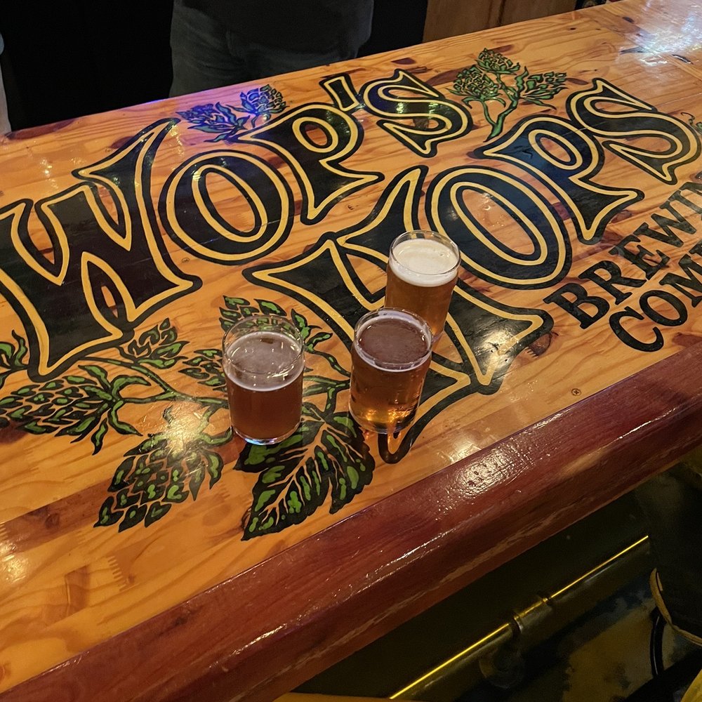 Wop's Hops Brewing Company - Half Pours - Breweries Near Me - Sanford, Florida Wop's Hops Brewing Company - Half Pours - Breweries Near Me - Sanford, Florida
